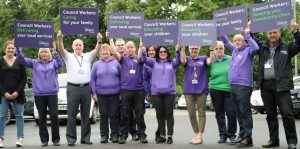 UNISON D&G Stewards vent frustration at austerity cuts